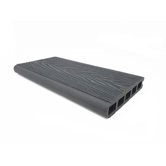 Elegance Composite Bullnose Decking Anthracite 5m x 146 mm x 25 mm