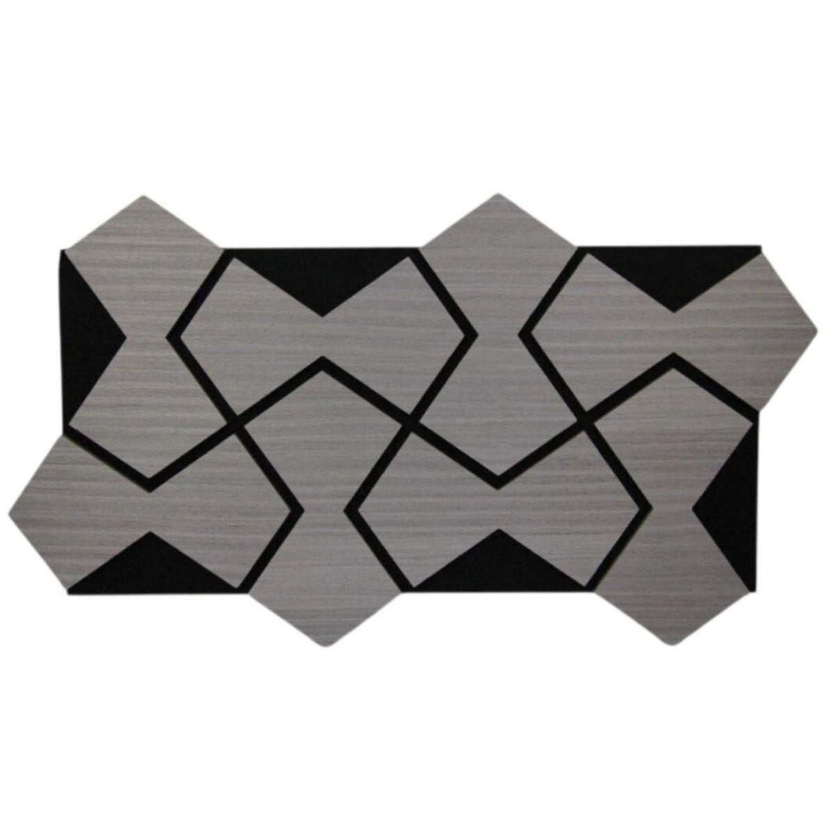 Geometry 3D Acoustic Grey Wall Panel – Pack of 5 Premium Sound Absorption with Modern Aesthetic 2.57m2