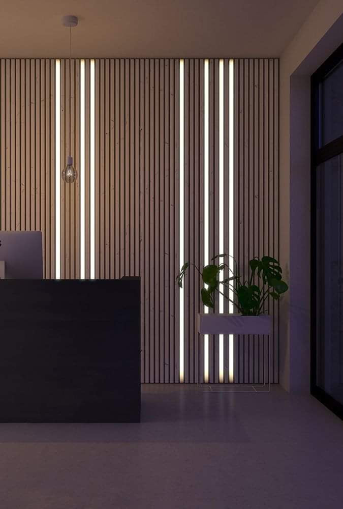 Slat Wall Panel LED Light – 28.8W, 2700K Warm Light - 2.4m  - 2 Lights