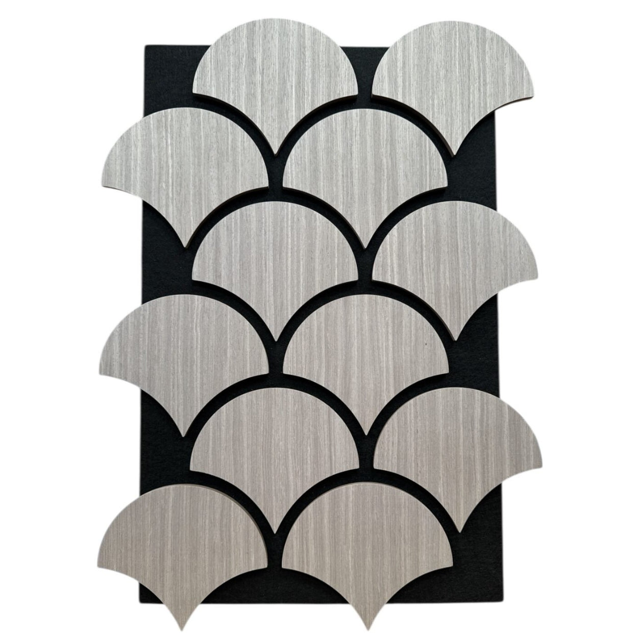 Shell Acoustic Grey Wall Panel – Pack of 5 Premium Sound Absorption with Modern Aesthetic 1.65m2