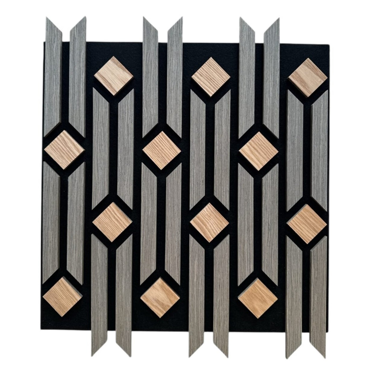 Vibe Acoustic Grey Wall Panel – Pack of 5 Premium Sound Absorption with Modern Aesthetic 1.65m2