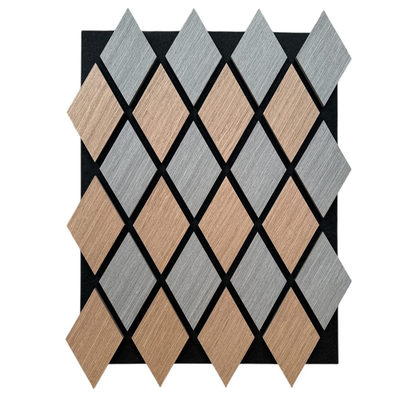 Scale Acoustic Walnut Wall Panel – Pack of 5 Premium Sound Absorption with Modern Aesthetic 1.65m2