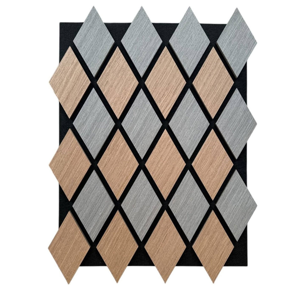 Scale Acoustic Walnut Wall Panel – Pack of 5 Premium Sound Absorption with Modern Aesthetic 1.65m2