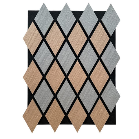 Scale Acoustic Walnut Wall Panel – Pack of 5 Premium Sound Absorption with Modern Aesthetic 1.65m2