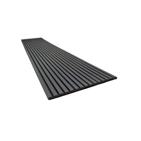 Premium Acoustic Slat Wall 2.95m x 0.6m - Black