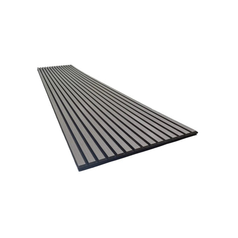 Premium Acoustic Slat Wall 2.95m x 0.6m - Grey