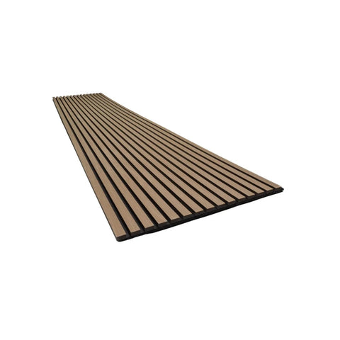 Premium Acoustic Slat Wall 2.95m x 0.6m - Walnut
