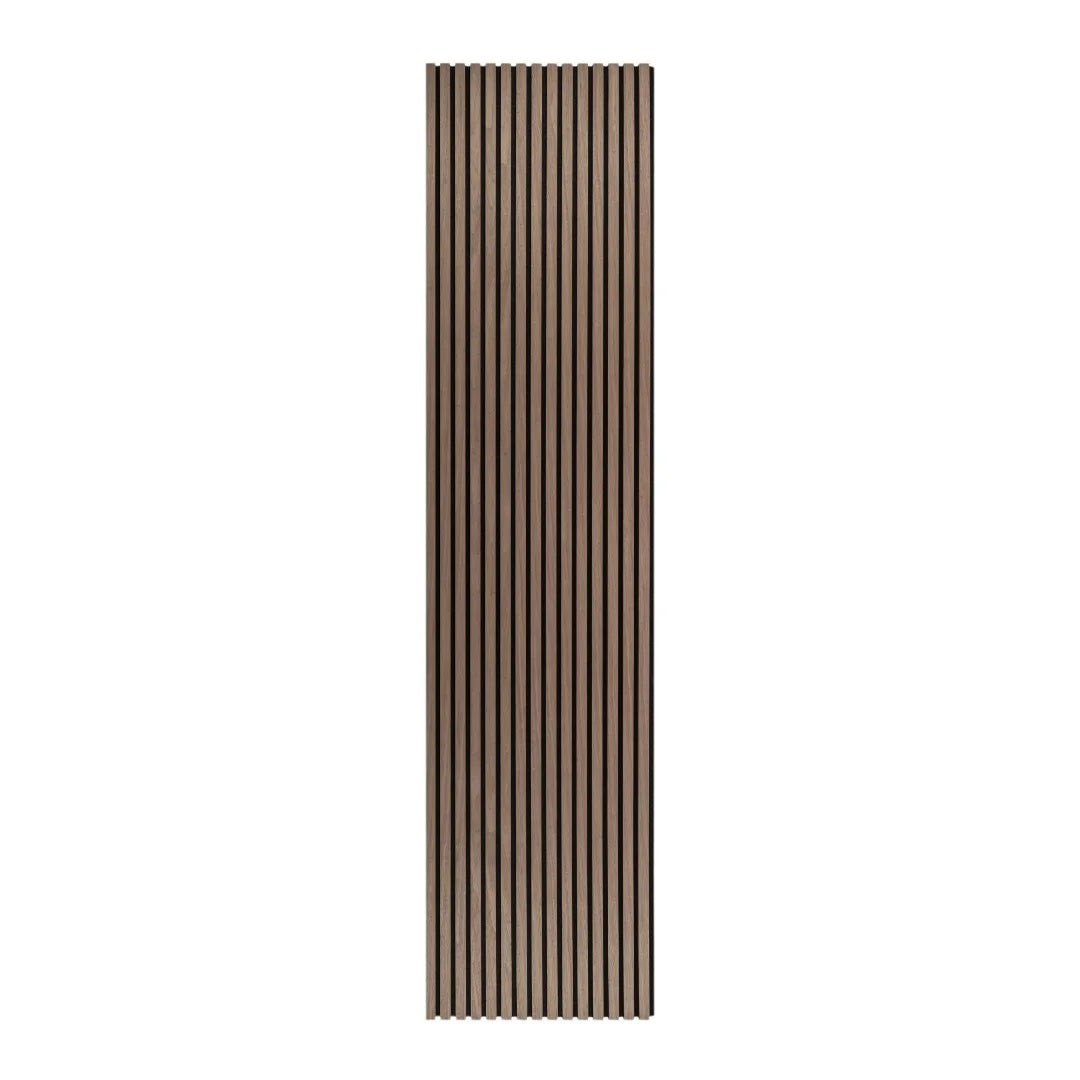 Premium Acoustic Slat Wall 2.95m x 0.6m - Walnut