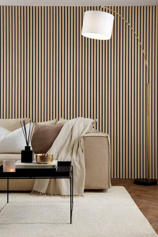 SlatWall Natural Oak