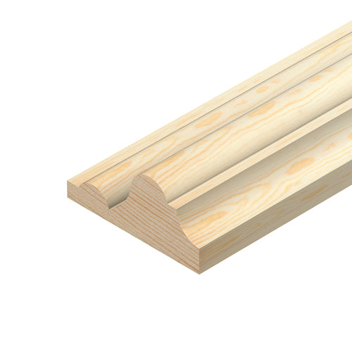 Dado Rail Pine Decorative 45mm