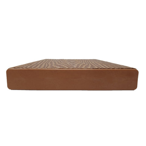 Elegance End Cap Teak 147 mm x 17 mm x 24 mm