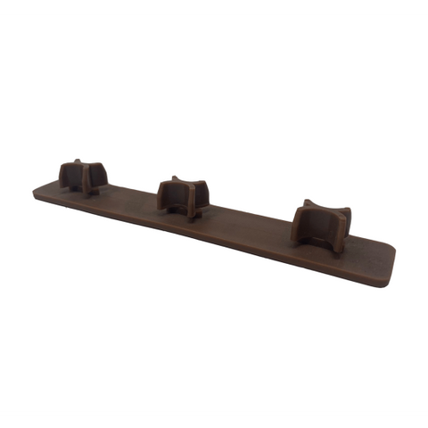 Elegance End Cap Teak 147 mm x 17 mm x 24 mm