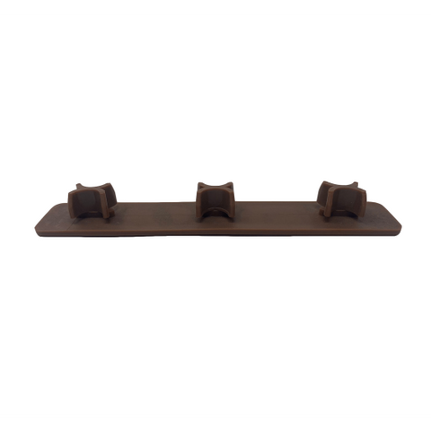 Elegance End Cap Teak 147 mm x 17 mm x 24 mm