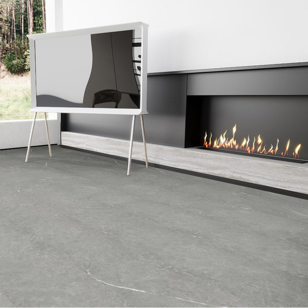 Slate Lisbon SPC Waterproof Flooring Pack of 10 - 1.92m2 per Box