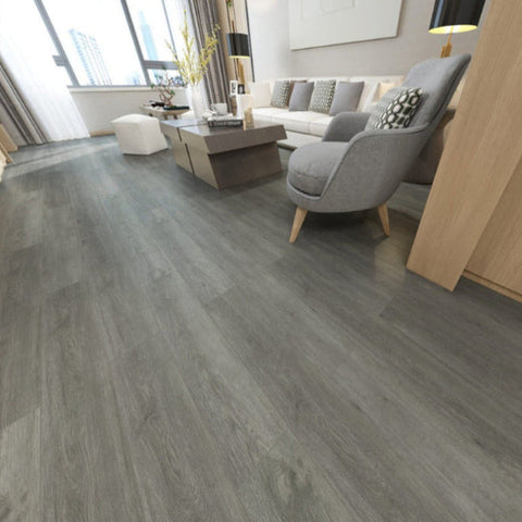 Stormy Grey SPC Waterproof Flooring Pack of 10 - 2.2m2 per Box
